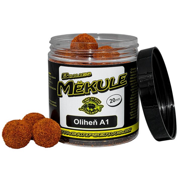 Boilies Měkule - 140 g/20 mm/Oliheň A1