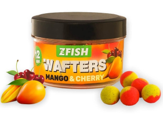 ZFISH Vyvážené Boilies Balanced Wafters 12mm Příchuť Mango-Cherry