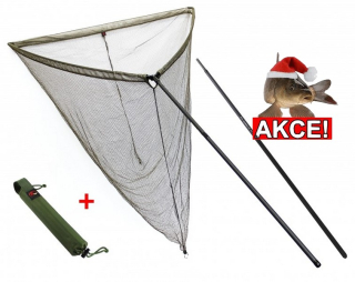 VÁNOČNÍ AKCE Zfish Podběrák Synapse CLN 42 Carbon Landing Net + Plovák Zdarma!