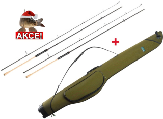 VÁNOČNÍ AKCE ZFISH Combo 2x Prut Sunfire Stalker 3,60m/3LB + Pouzdro!