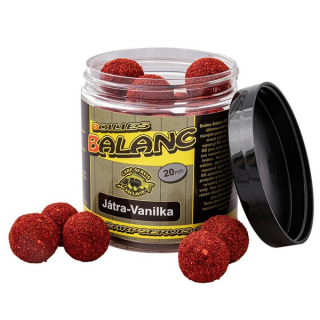 Boilies Balanc - 120 g/20 mm/Játra-Vanilka