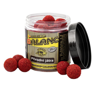 Boilies Balanc - 120 g/20 mm/Přírodní játra